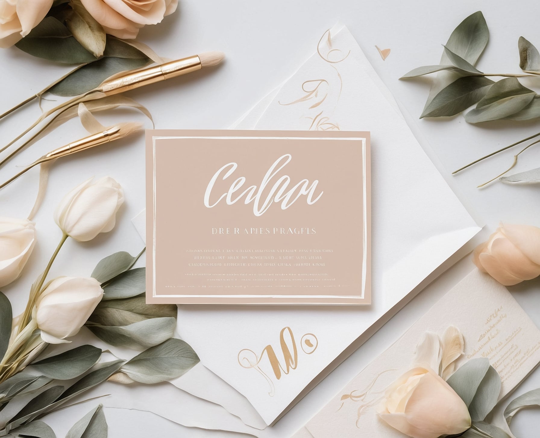 Curso de Caligrafía para Bodas y Eventos