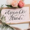 Curso de Caligrafía para Bodas y Eventos - Imagen 2