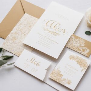 Kit Completo de Papelería para Bodas Elegantes