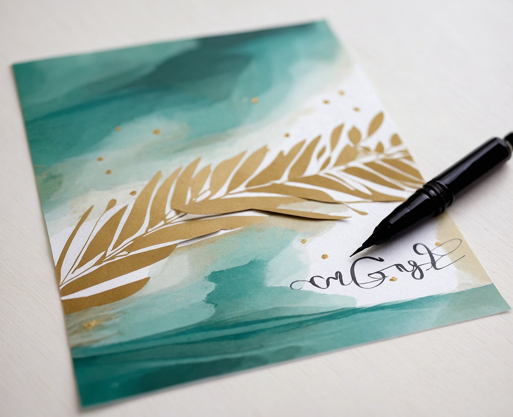 Curso Intenso de Caligrafía para Bodas y Eventos