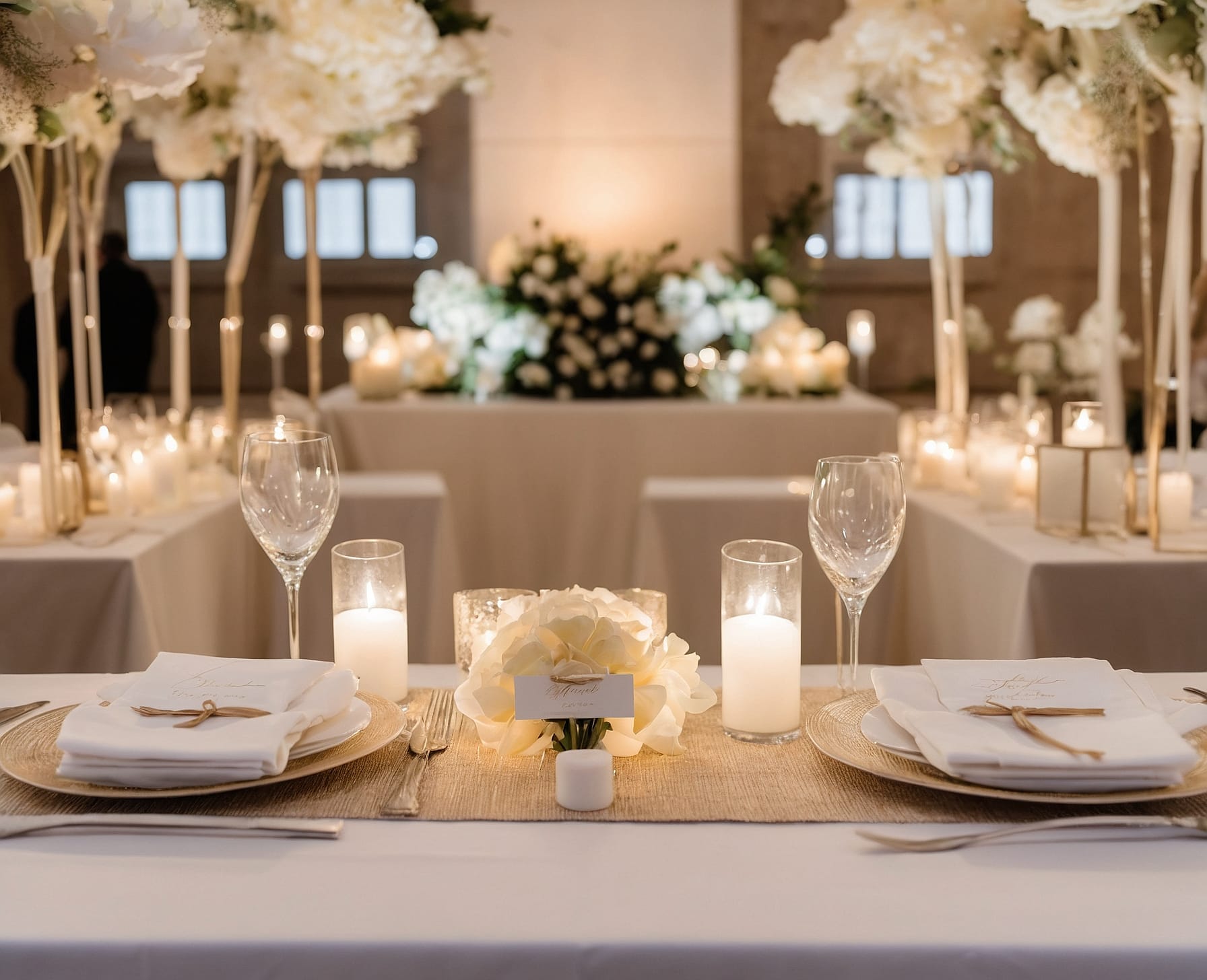 Tarjetas de Asiento Elegantes para Bodas - Imagen 2